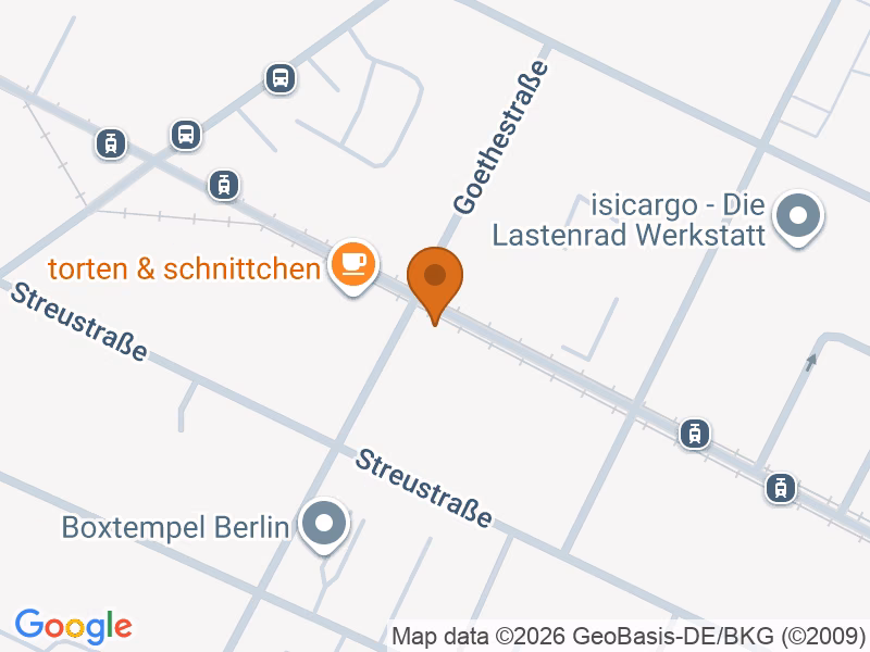Lage 13086 Berlin, Deutschland auf der Karte