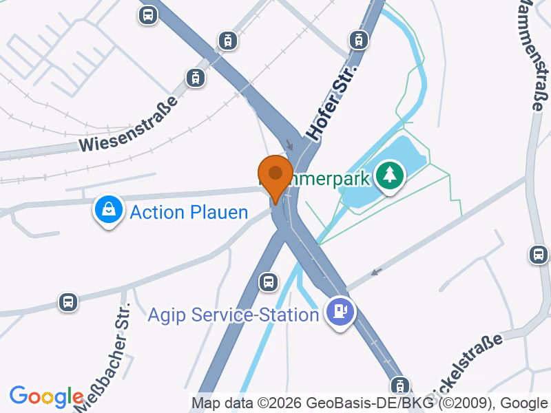 Location 08527 Plauen, Germany on the map