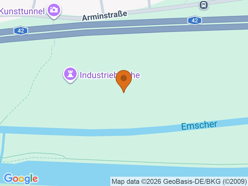 Posizione 46117 Oberhausen, Germania sulla mappa
