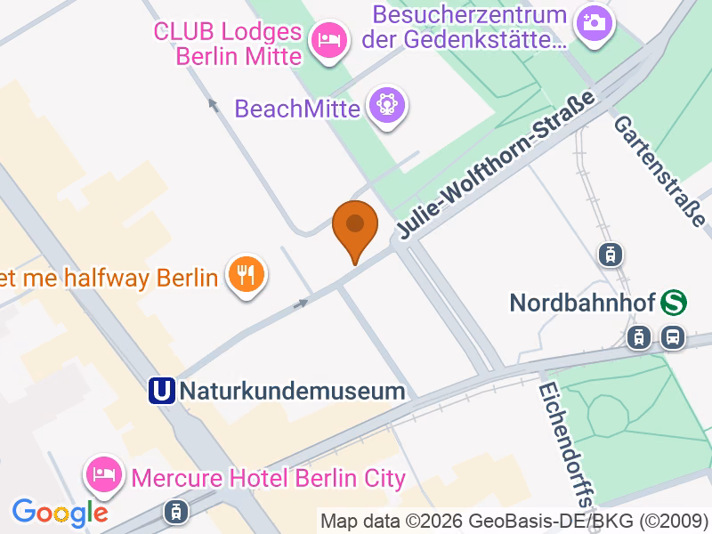 Lage 10115 Berlin, Deutschland auf der Karte