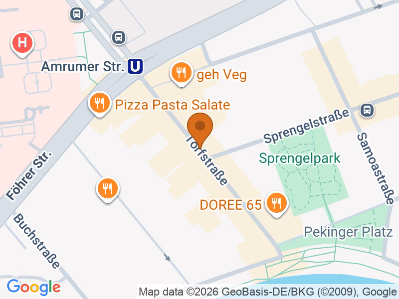 Расположение 13353 Berlin, Deutschland на карте