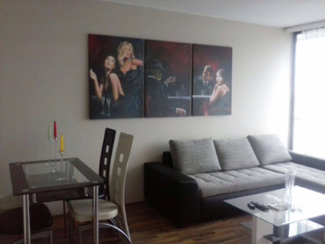 Bezugsfreie möblierte 2-Zimmer-Wohnung mit Garage in zentraler Lage, 45468 Mülheim an der Ruhr, Etagenwohnung