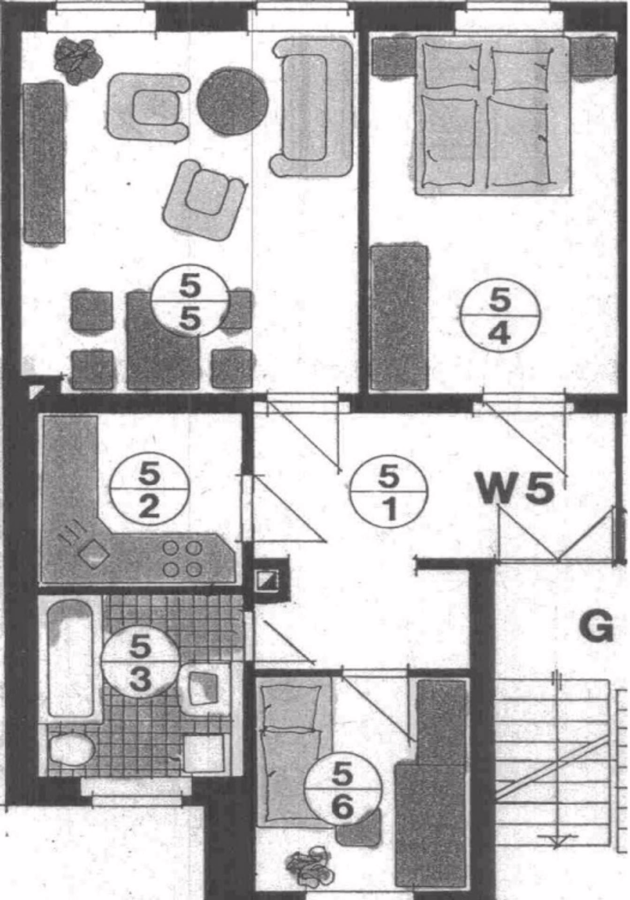 7 - Leerstehende 3-Zimmer-Wohnung in Werdau, renovierungsbedürftig!!